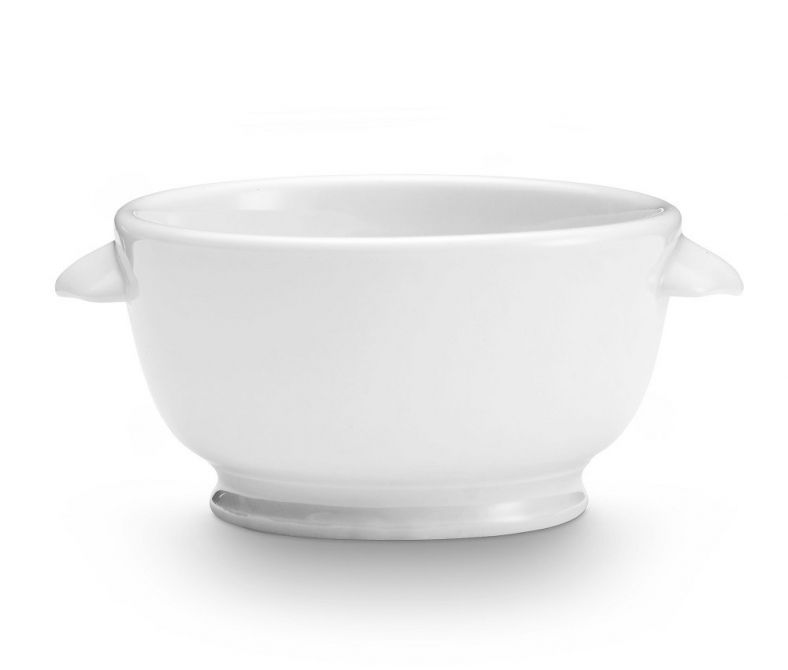 Pillivuyt US Onion Soup Bowl 15 oz in white French porcelain